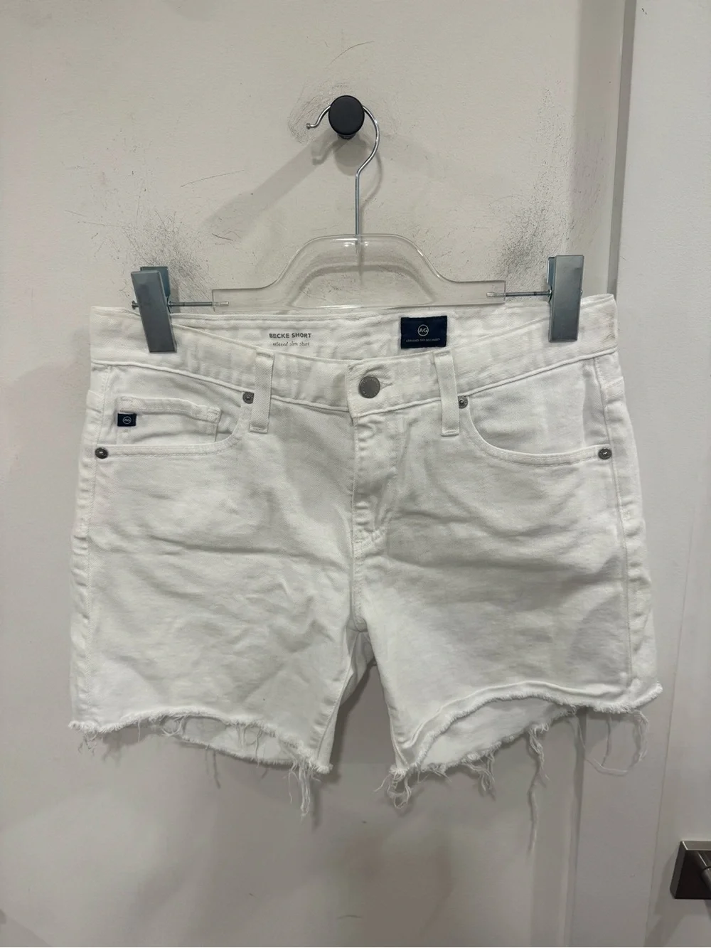 Ag Adriano Goldschmied white denim